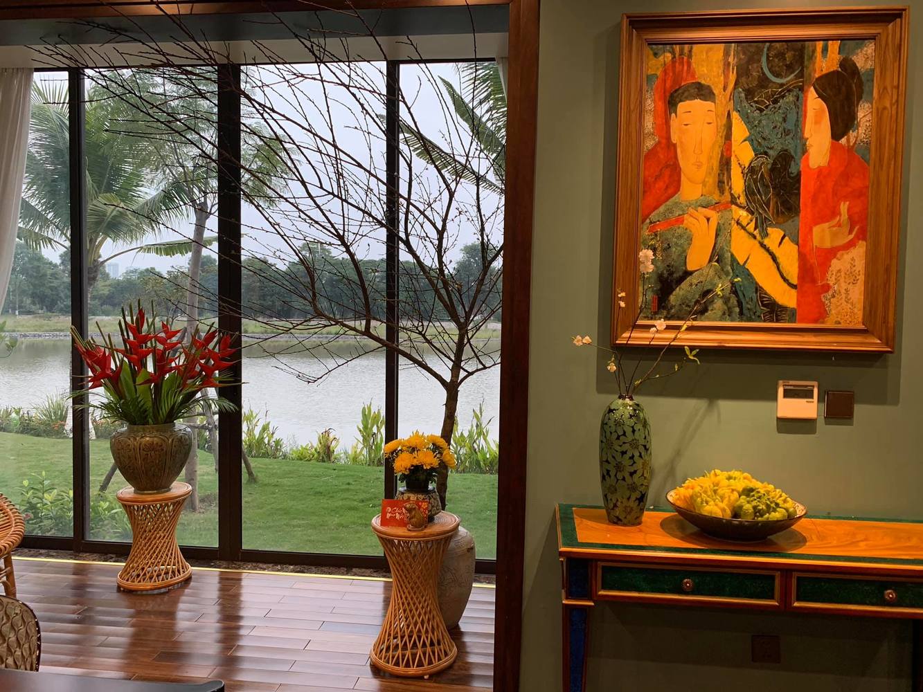 Biệt thự Park River hướng hồ Ecopark