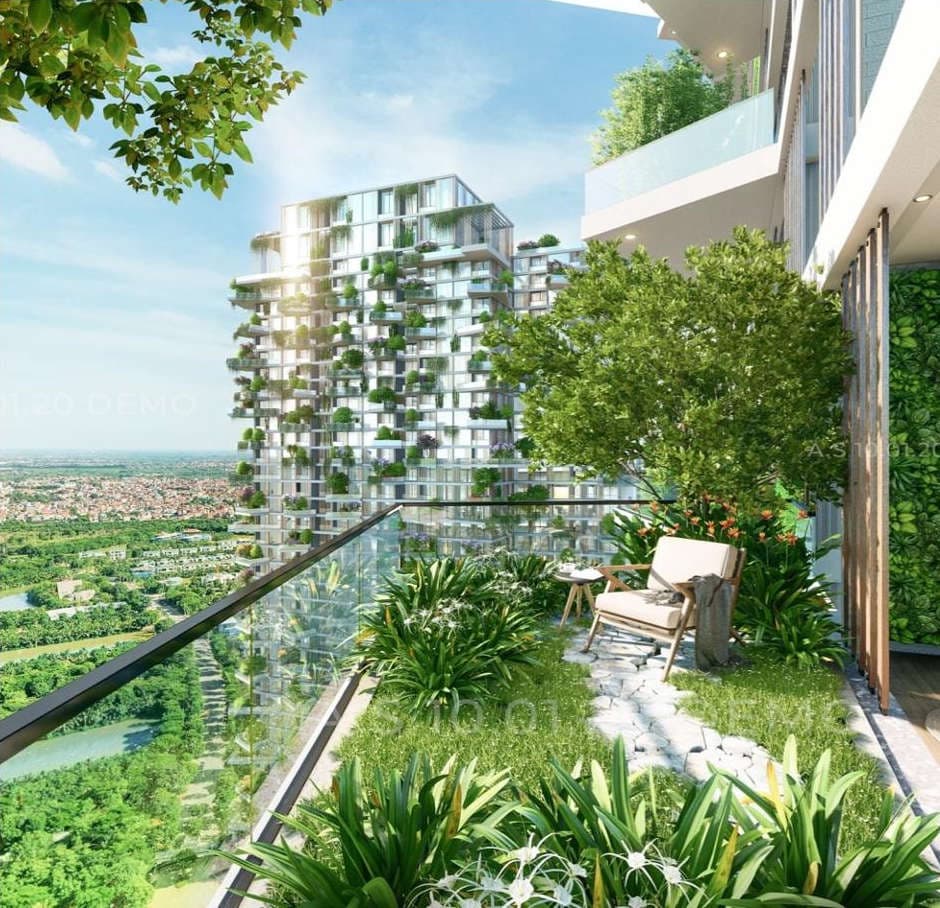 Căn hộ sân vườn đặc biệt Sol Forest Ecopark
