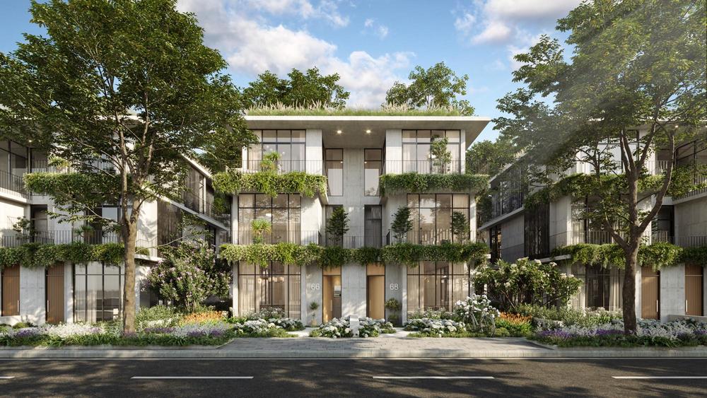 Biệt thự song lập - Phân khu Plaza tại Ecopark Vinh