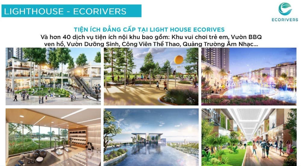 Tiện ích tại Chung cư Lighthouse Ecorivers Hải Dương ở đâu