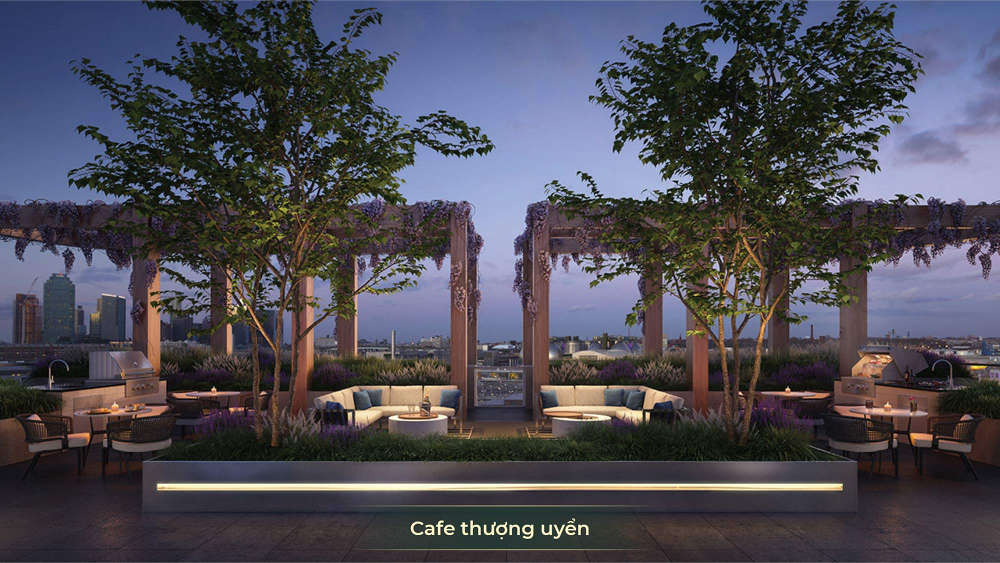 Tiện ích tại Sky Forest Ecopark - Cafe thượng uyển