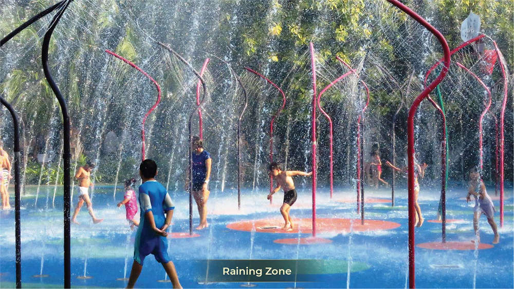 Tiện ích tại Sky Forest Ecopark - Raining zone