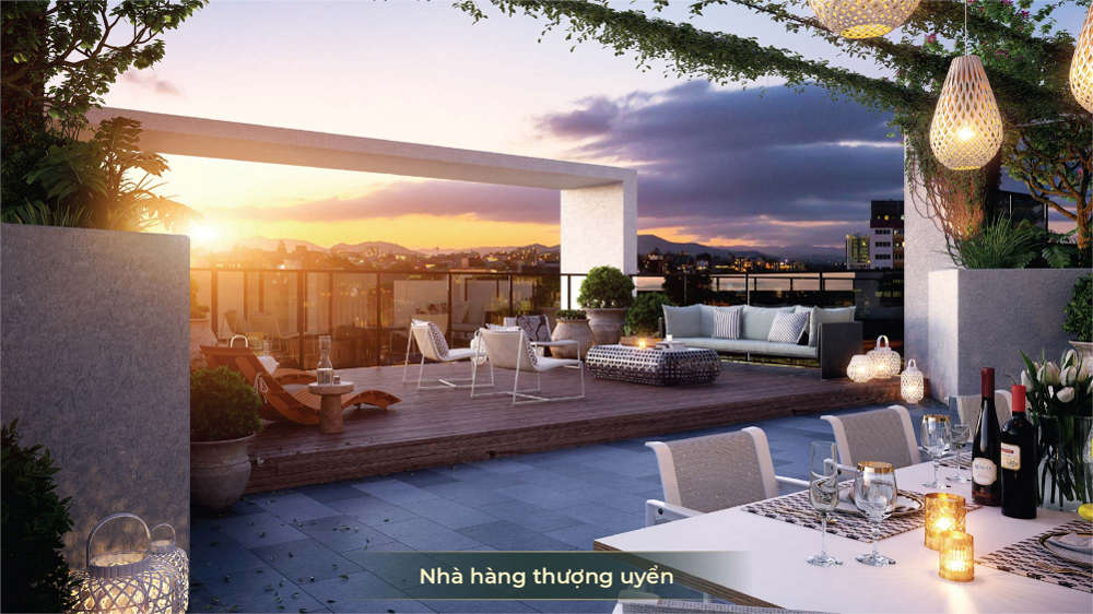 Tiện ích tại Sky Forest Ecopark - Nhà hàng thượng uyển