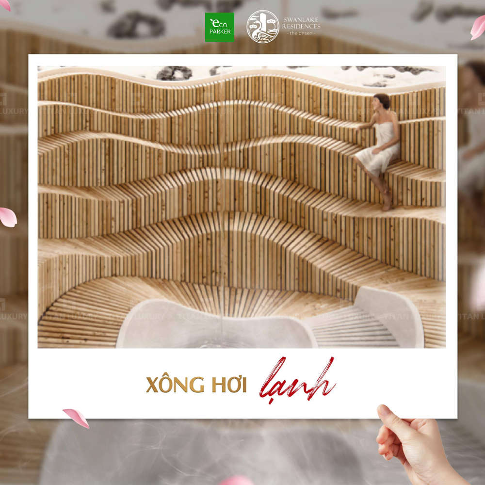 Phòng xông hơi lạnh tại Swanlake Onsen Ecopark