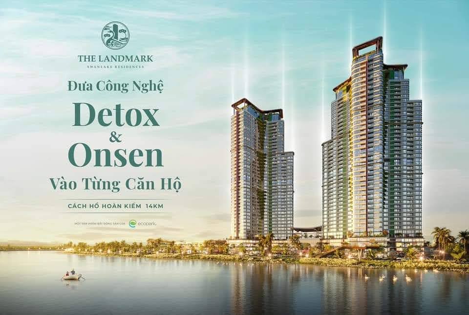 Công nghệ detox của tòa Landmark dự án Swanlake Onsen Ecopark
