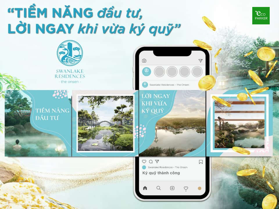 Đặt cọc  tòa R3 - Swanlake Onsen Ecopark