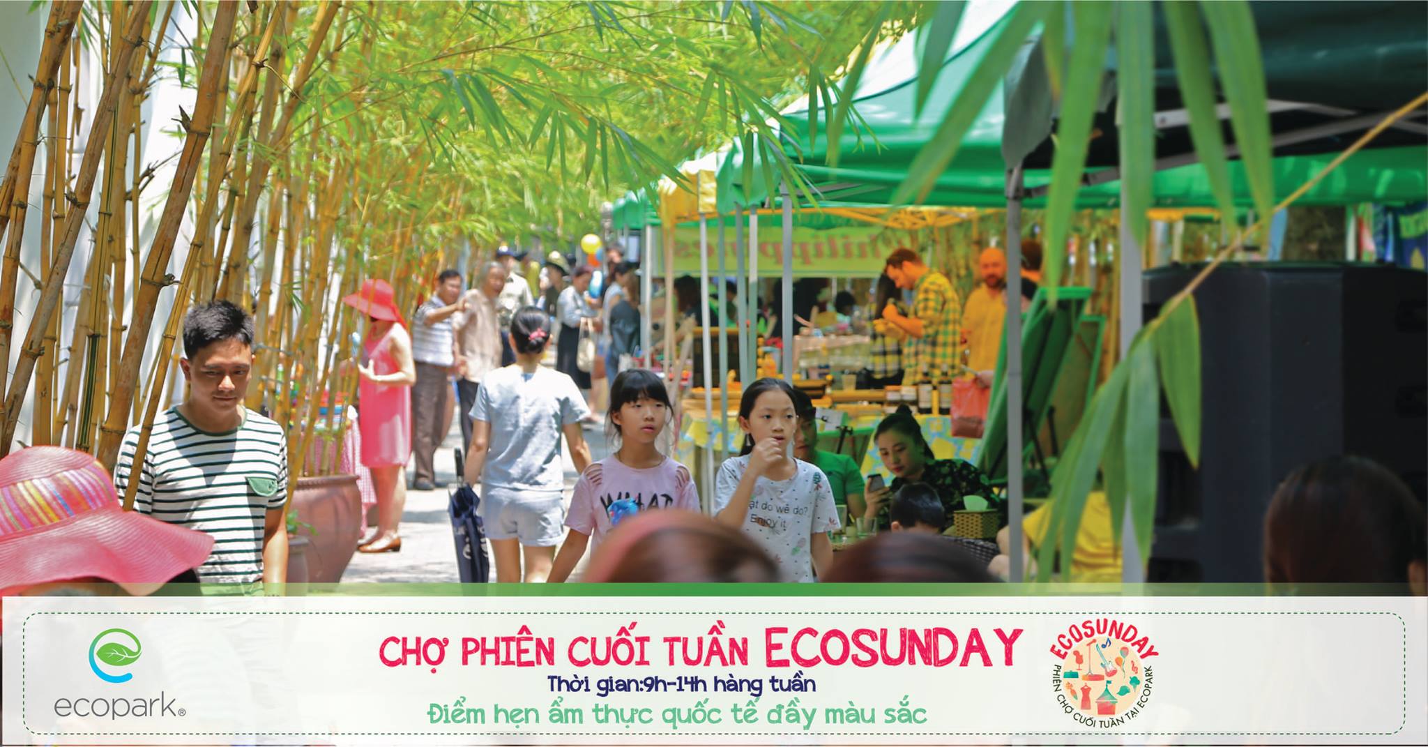 Chợ cuối tuần EcoSunday Phố Trúc Ecopark
