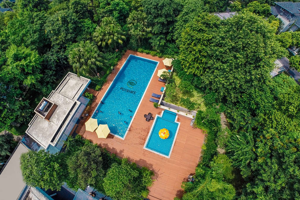 Các bể bơi ở Ecopark