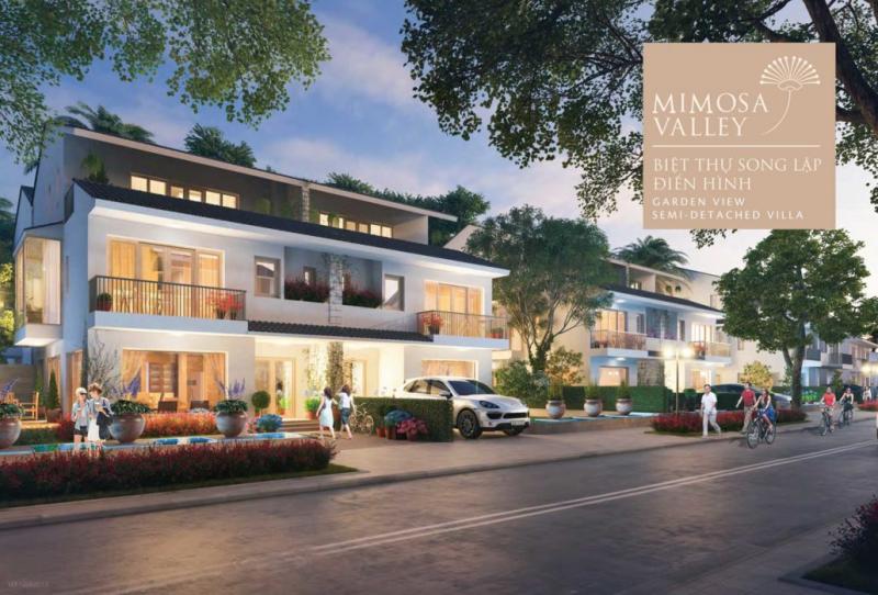 Biệt thự song lập Mimosa Ecopark