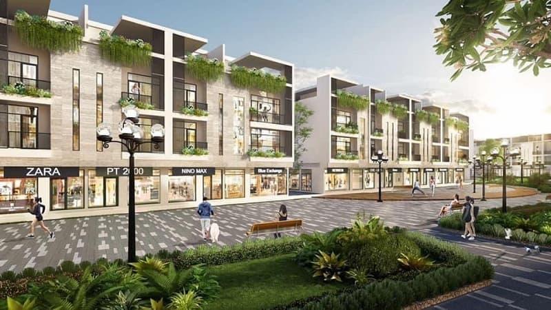 Nhà phố vịnh đảo điển hình
