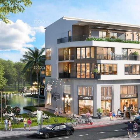 Nhà phố đầu hồi Thuỷ Trúc Ecopark