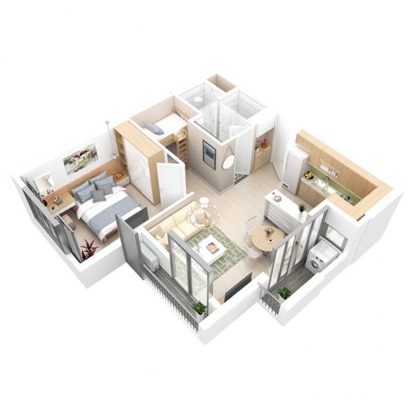 Căn hộ chung cư Aquabay Ecopark - Aqua46