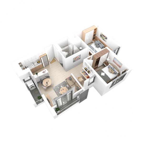 Căn hộ chung cư Aquabay Ecopark - Aqua58