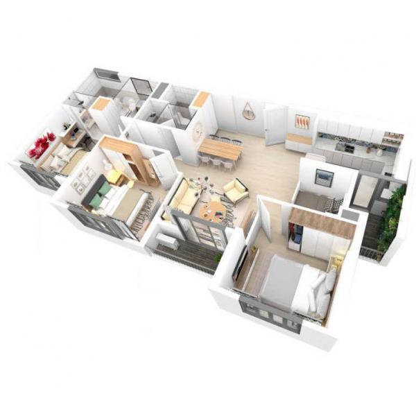 Căn hộ chung cư Aquabay Ecopark - Aqua90