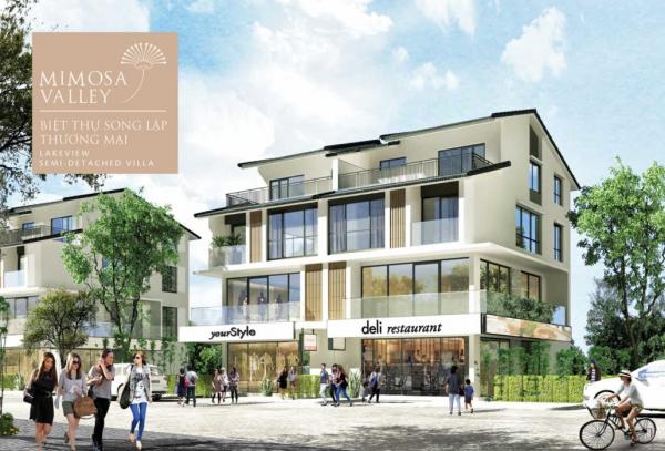 Biệt thự song lập thương mại Marina Ecopark