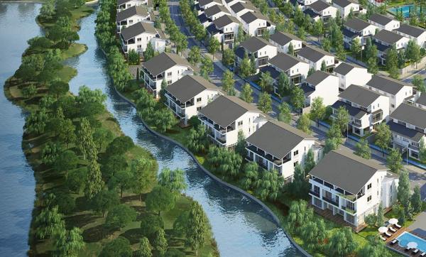 Biệt thự ven sông Park River Ecopark