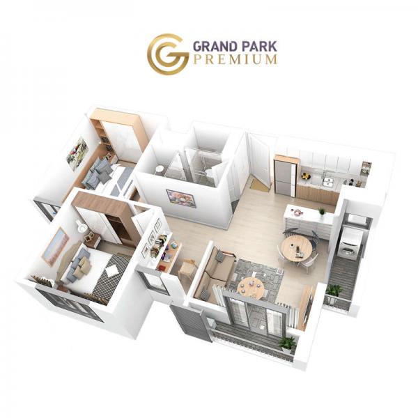 Căn hộ Grand Park Premium 58