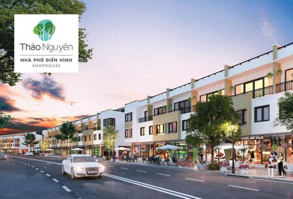 Nhà phố thương mại điển hình Thảo Nguyên Ecopark
