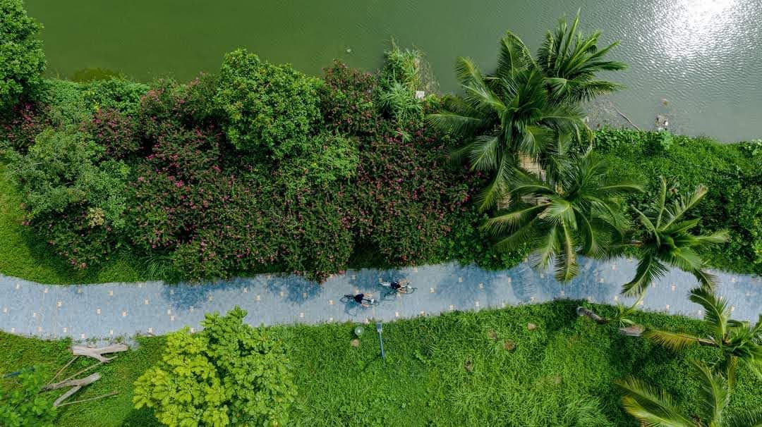 Vỉa hè ở Ecopark