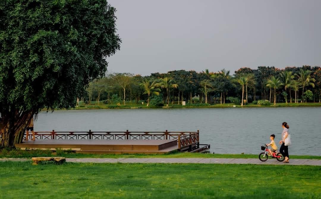 Vỉa hè ở Ecopark