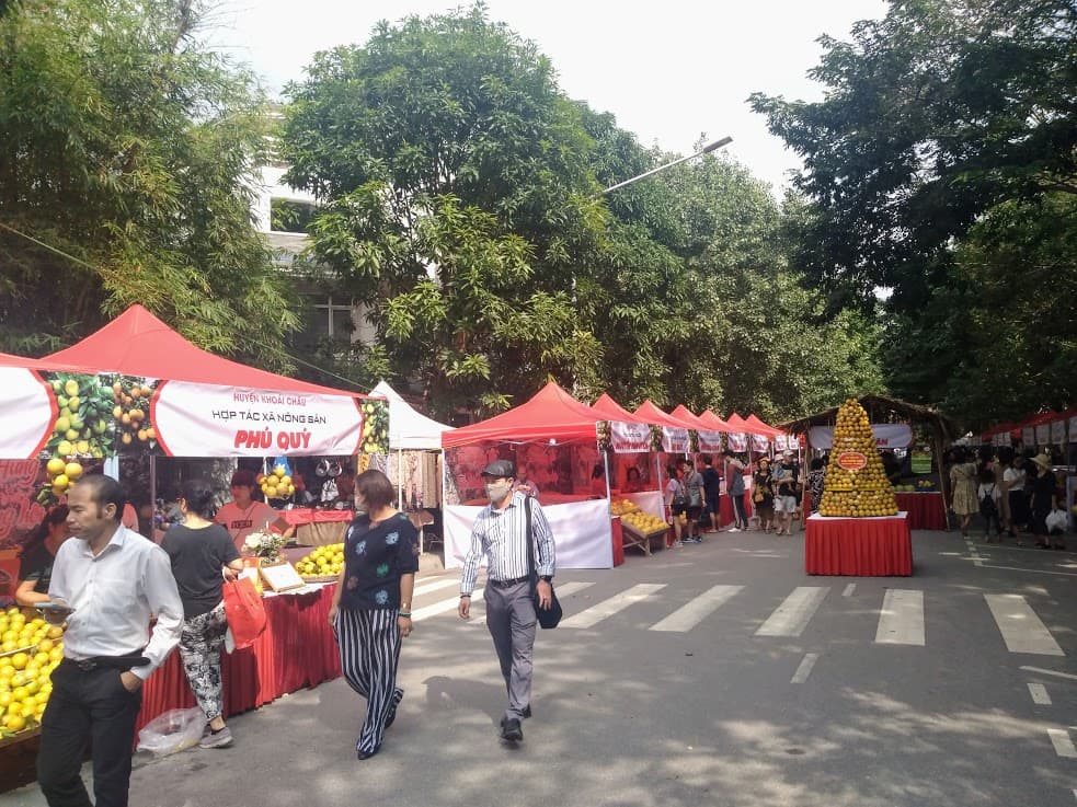 Hội chợ Cam Hưng Yên 2020