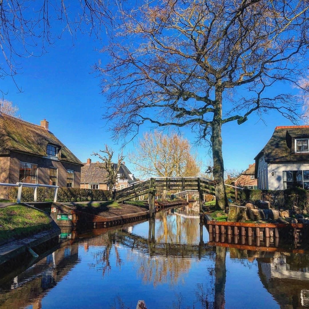 Làng Giethoorn Hà Lan