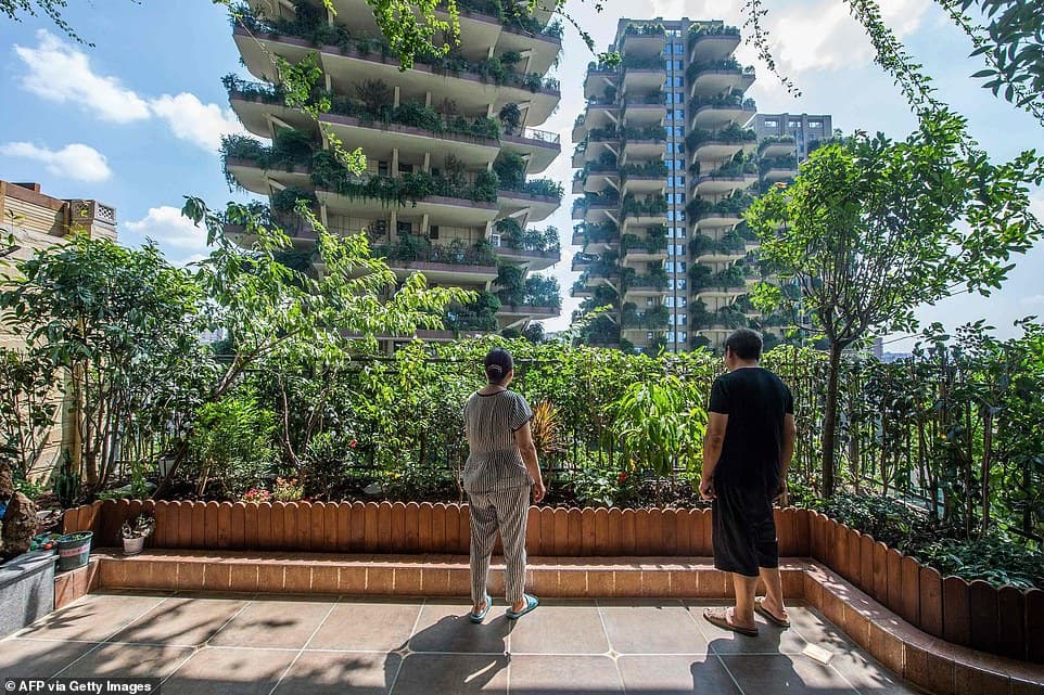Vertical Forest tại Qiyi City Forest Garden